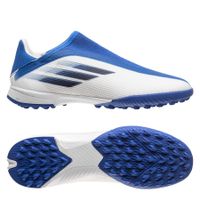 adidas X Speedflow .3 Laceless TF Diamond Edge - Wit/Navy/Donkerblauw Kinderen - thumbnail