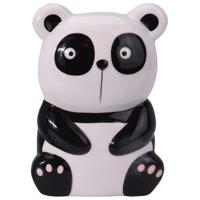 Waterverdamper radiator - panda - kunststeen - kinderkamer - 17 cm - luchtbevochtiger