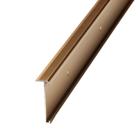 Co-pro - Trapprofielset PVC Goud 15x45x1300mm - doos bevat 4 stuks