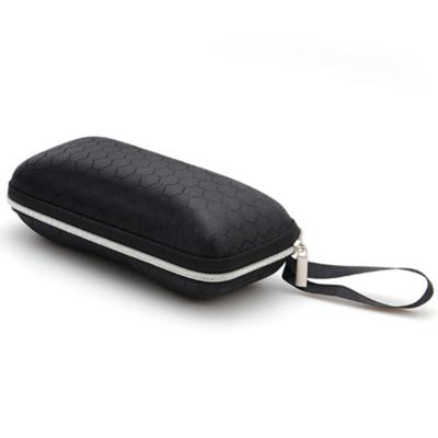 Zonnebril Crush weerstand rits bril zaak vak Grootte: 17 * 7 * 6 cm (zwart)