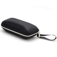 Zonnebril Crush weerstand rits bril zaak vak Grootte: 17 * 7 * 6 cm (zwart)