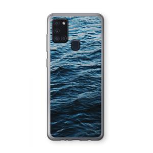 Oceaan: Samsung Galaxy A21s Transparant Hoesje