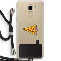 You Complete Me #1: Samsung Galaxy J6 (2018) Transparant Hoesje met koord