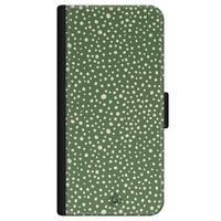 iPhone 12 mini flipcase - Green dots