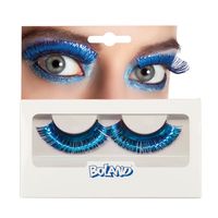 Wimpers Metallic blauw