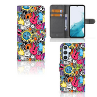 Samsung Galaxy A54 5G Wallet Case met Pasjes Punk Rock