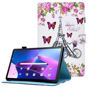 Wonder Series Lenovo Tab M10 Plus Gen 3 Folio Case - Eiffeltoren