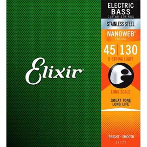 Elixir Strings 14777 snaar voor muziekinstrumenten Elektrisch/bas 5 stuk(s) Roestvrijstaal Gitaar