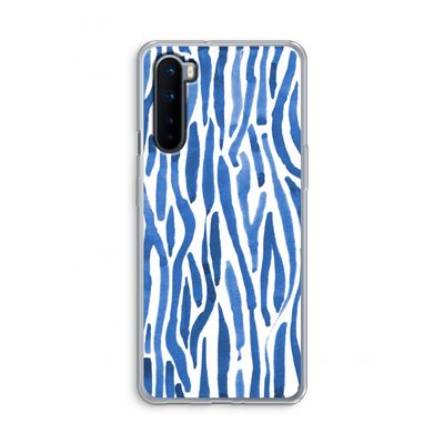 Blauwe nerven: OnePlus Nord Transparant Hoesje
