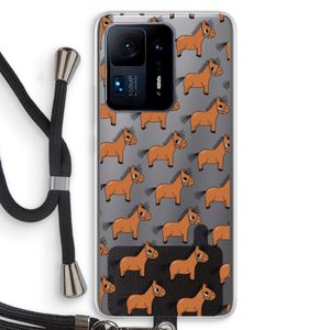 Pony: Xiaomi Mi Mix 4 Transparant Hoesje met koord