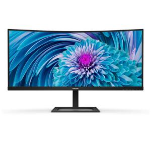 Philips 346E2CUAE/00 LED-monitor Energielabel F (A - G) 86.4 cm (34 inch) 3440 x 1440 Pixel 21:9 4 ms HDMI, DisplayPort, Audio-Line-out, USB-C, USB 3.2 Gen 1