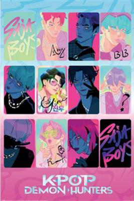 Poster K-Pop Demon Hunters - Light and Dark 61x91,5cm