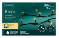 Basic 120LED outdoor 9M Champagne
