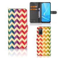 OPPO A72 | OPPO A52 | Telefoon Hoesje | Zigzag Multi Color