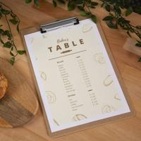 Klembord A4 - board met zware klem