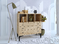 Commode NEVACHA 3 lades eik