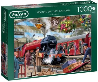 Waiting on the Platform Puzzel 1000 Stukjes