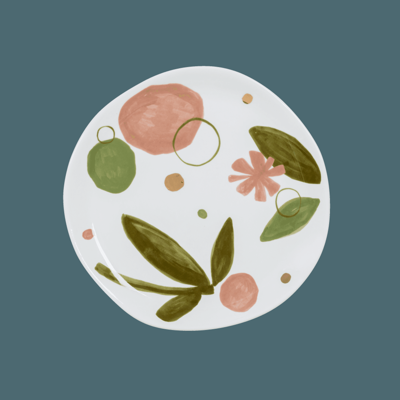 Good Morning bord Expresive Ø 17cm (set van 4) Good Morning bord Expresive Ø 17cm (set van 4)