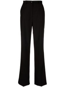 Dolce & Gabbana pantalon ample à taille haute - Noir