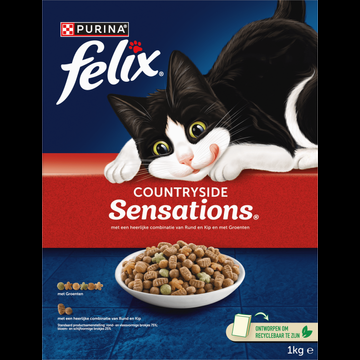 Felix Countryside Sensations Diervoeder 1 kg bij Jumbo