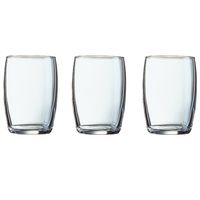 6x Stuks kleine waterglazen/drinkglazen 160 ml