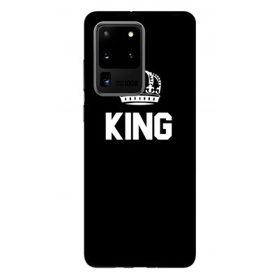 King zwart: Samsung Galaxy S20 Ultra Tough Case