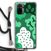 Bushes: Xiaomi Redmi Note 10 Pro Transparant Hoesje met koord