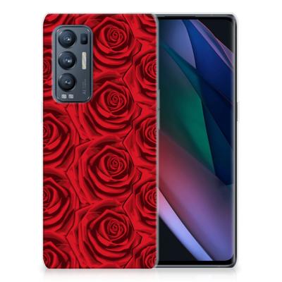 OPPO Find X3 Neo | TPU Case | Red Roses