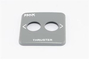 Max Power Beschermplaat Grijs Druktoetspaneel Default