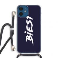 Biest: iPhone 12 mini Transparant Hoesje met koord