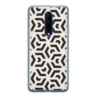 Crazy pattern: OnePlus 7 Pro Transparant Hoesje Crazy pattern: OnePlus 7 Pro Transparant Hoesje