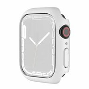 Apple Watch 45mm Hard case (open front) - Wit - Geschikt voor Apple Watch 45mm