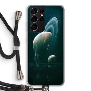 Mercurius: Samsung Galaxy S21 Ultra Transparant Hoesje met koord