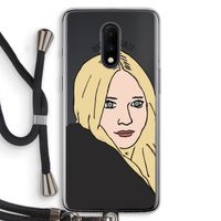 Ashley: OnePlus 7 Transparant Hoesje met koord
