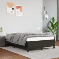 Bedframe kunstleer zwart 120x200 cm
