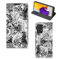 Mobiel BookCase Samsung Galaxy A72 (5G/4G) Skulls Angel