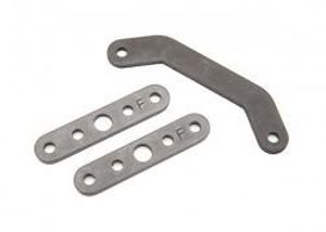 Traxxas - Bulkhead tie bar, front, upper (1)/ lower (2) (steel) (TRX-8926)