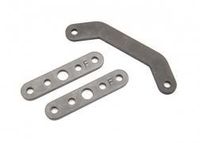 Traxxas - Bulkhead tie bar, front, upper (1)/ lower (2) (steel) (TRX-8926) - thumbnail