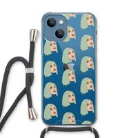 King Kylie: iPhone 13 Transparant Hoesje met koord