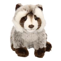 Pluche wasbeer knuffel 25 cm