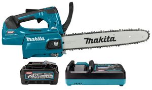 Makita UC004GM101 | XGT 40 V Max | Tophandle kettingzaag 35 cm | 4,0 Ah accu (1 st) | snellader | in doos UC004GM101