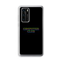 Retro: Huawei P40 Transparant Hoesje