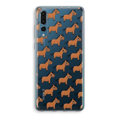 Pony: Huawei P20 Pro Transparant Hoesje