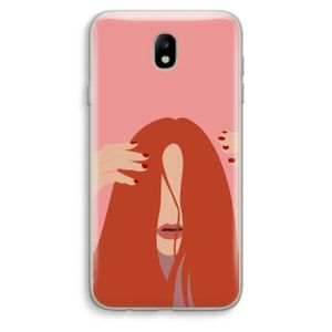 Woke up like this: Samsung Galaxy J7 (2017) Transparant Hoesje