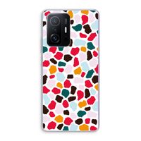 Colored Giraffe: Xiaomi 11T Pro Transparant Hoesje