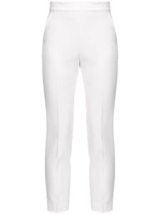 PINKO pantalon fuselé à plis marqués - Blanc