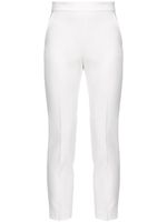 PINKO pantalon fuselé à plis marqués - Blanc