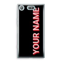 Namecase: Sony Xperia XZ1 Compact Transparant Hoesje
