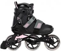 Playlife Fitness GT 110 inline skates 80A zwart roze maat 39