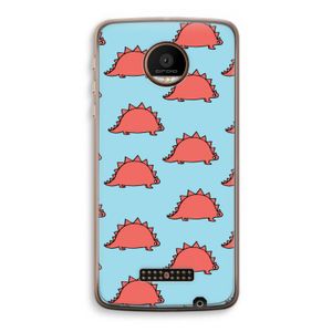 Dinosawrr: Motorola Moto Z Force Transparant Hoesje
